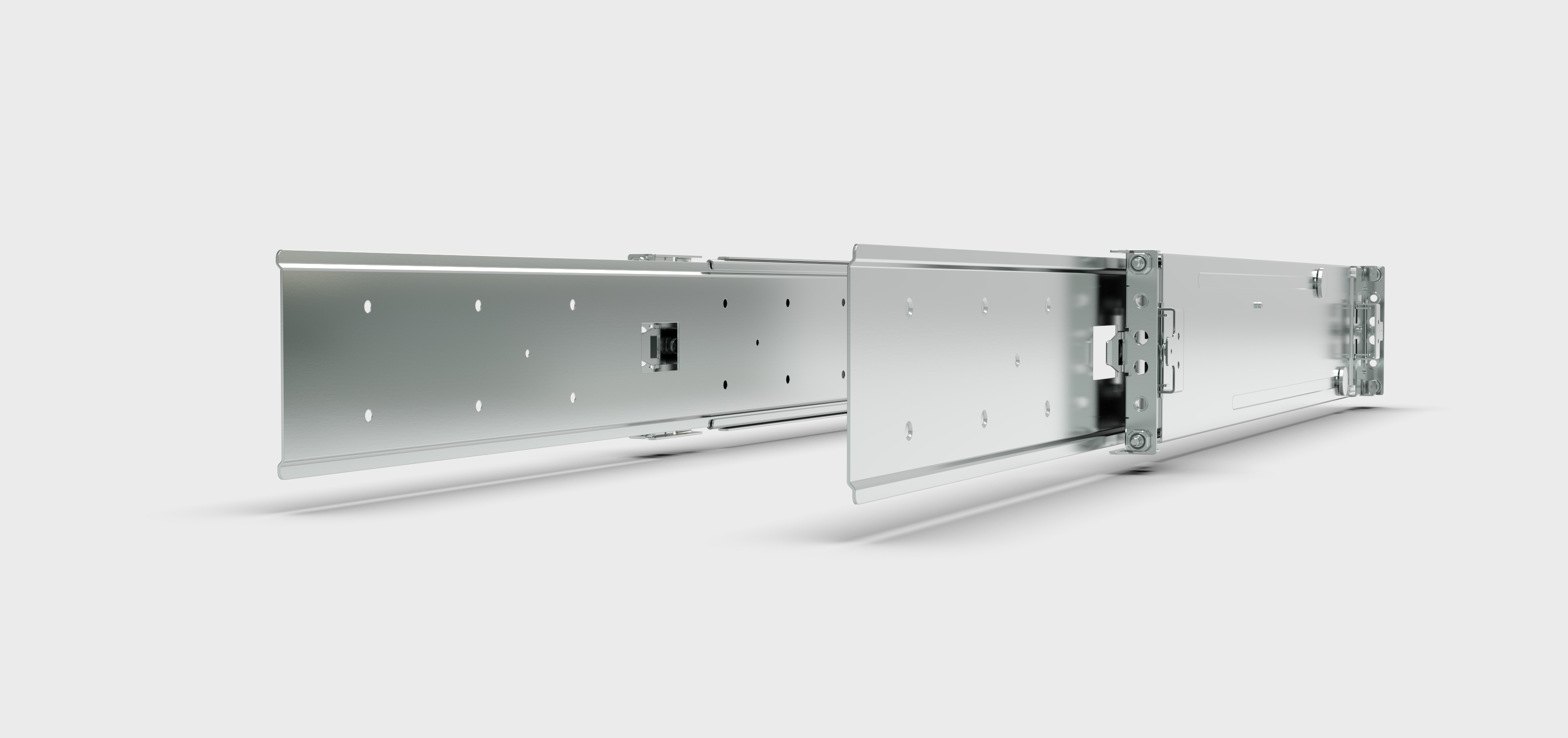 fixed mounting brackets